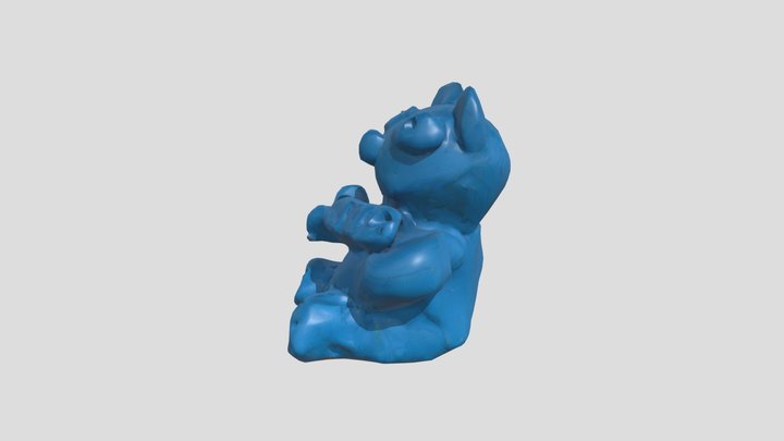 blue bear – Free 3D Model STL