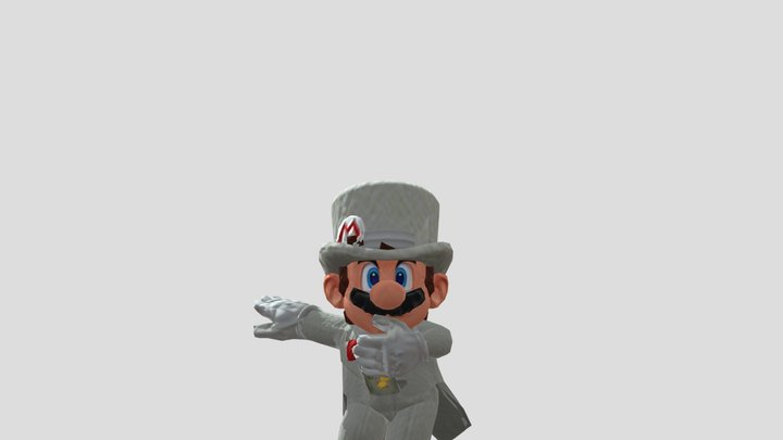 Mobiles - Mario Kart Tour - Mario (Tuxedo) 3D Model