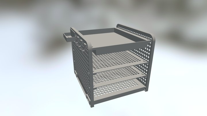 Desk Organizer 3D Model