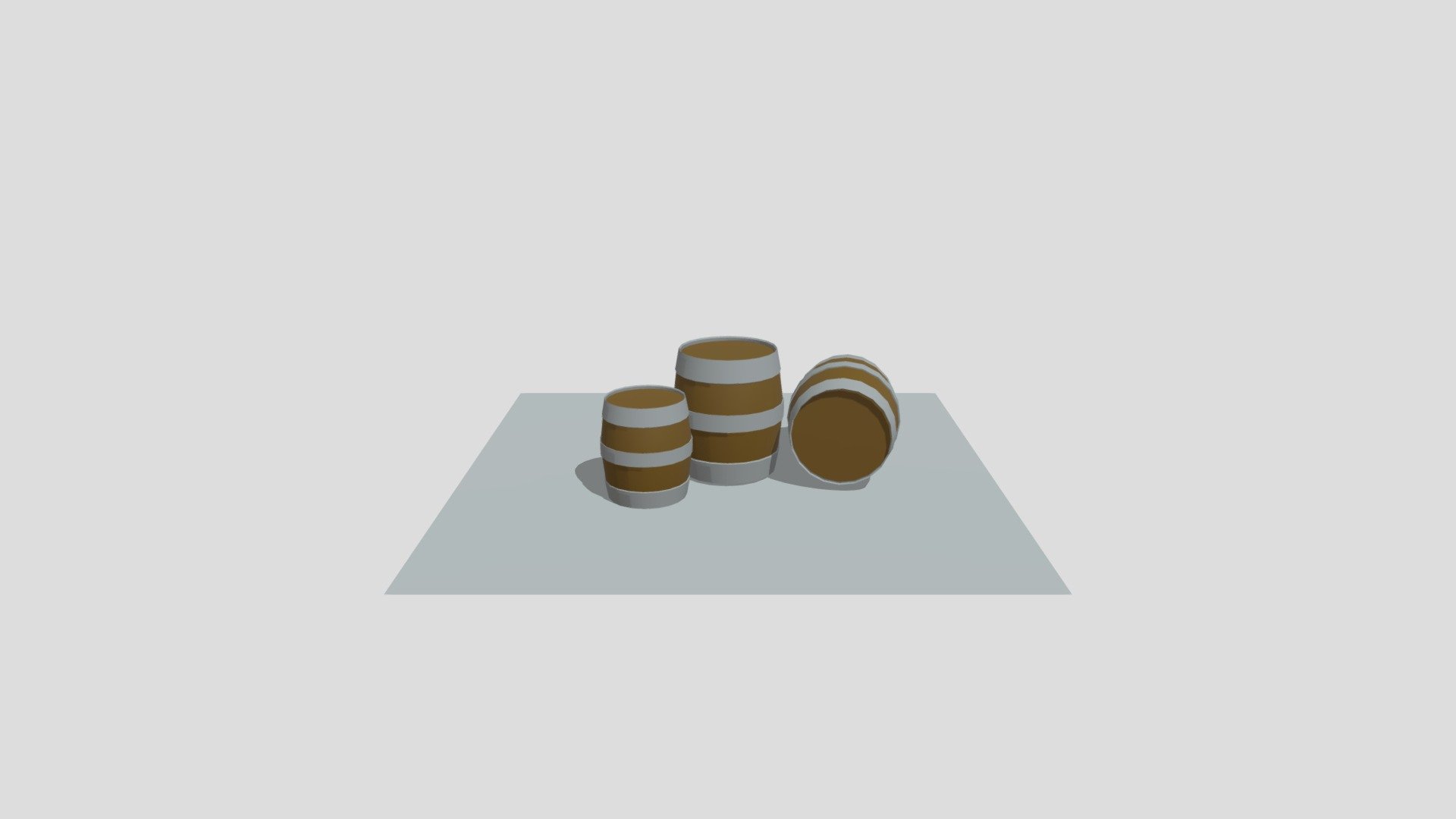 Barrel - Download Free 3D model by apsrc [ced00d6] - Sketchfab