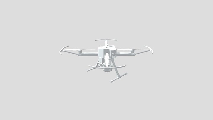 ImageToStl_com_drone+assembly 3D Model