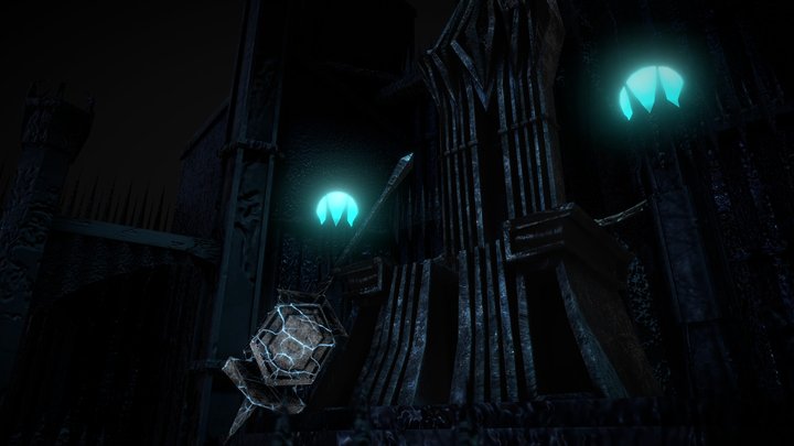 The Throne of Morgoth 3D Model
