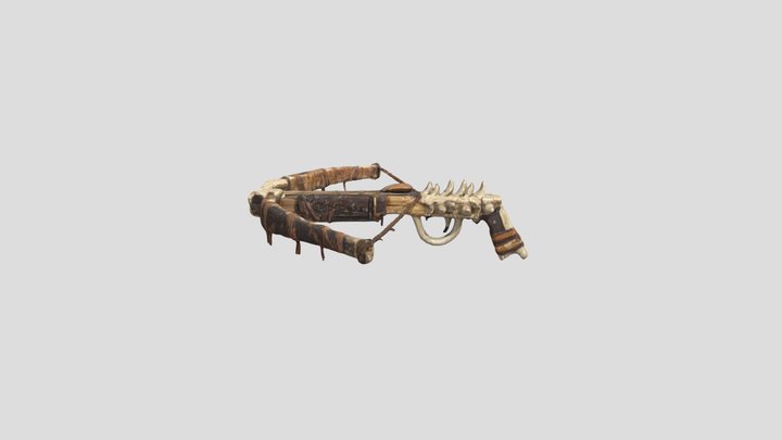 Bonecrafted Crossbow 3D Model