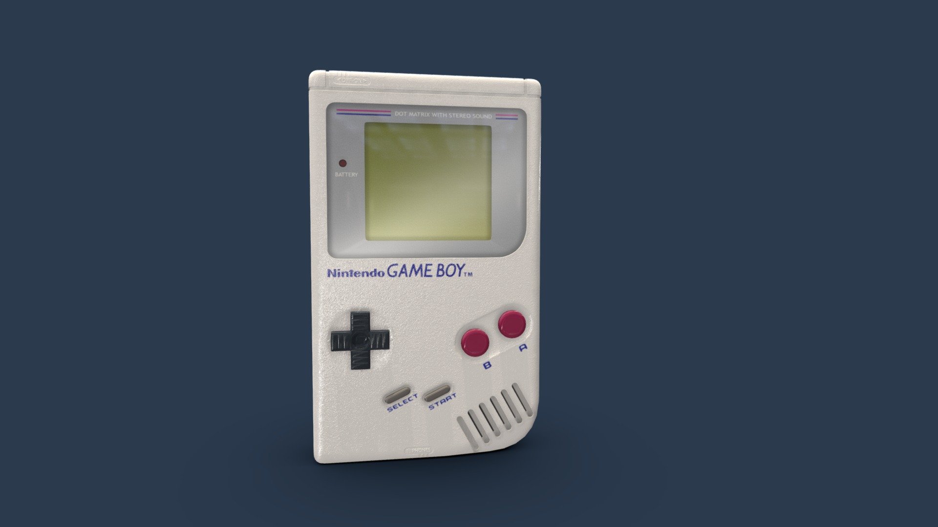 Gameboy - Buy Royalty Free 3D model by SSanKal (@ppjskk) [ced25d1 ...