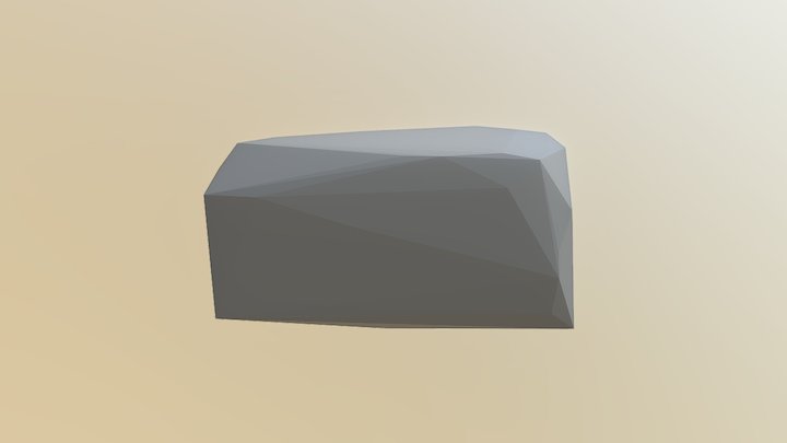 Procedural Rock 3D Model