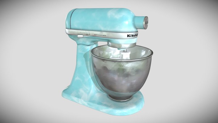 Kitchen Aid Stand Mixer 3D Model