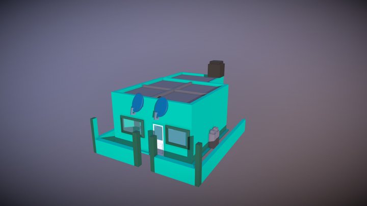 "Mi Casa" Primer Creación propia 3D Model