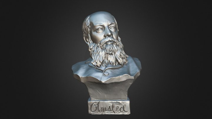 3D Scanned Bust Sculpture 3D Model