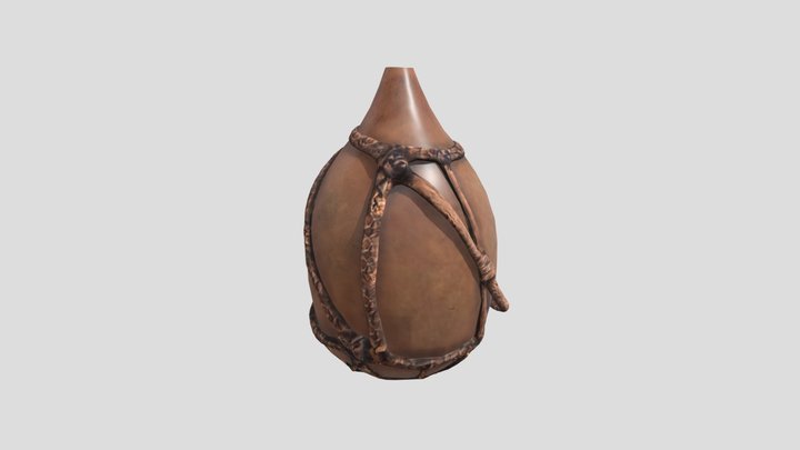 Indigenous Hold Water ( Low Poly - VR project) 3D Model
