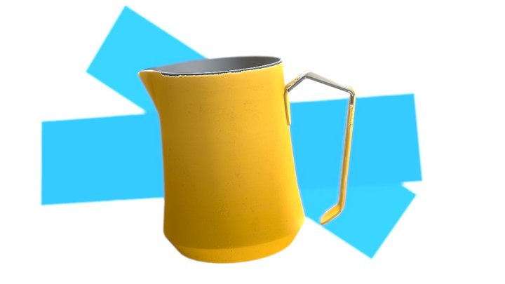 Barista Equipment - Milk Pitcher – Free 3D Model STL