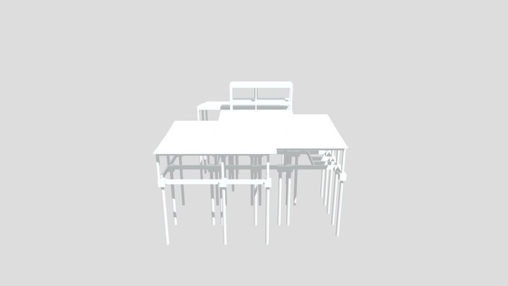 JLB Anturios 1 Laje Inclinada 2b Fundacao 1 3D Model
