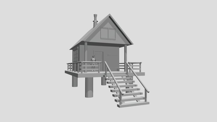 Eco House 3D Model