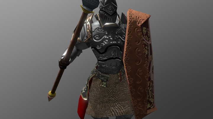 Knight 3D Model