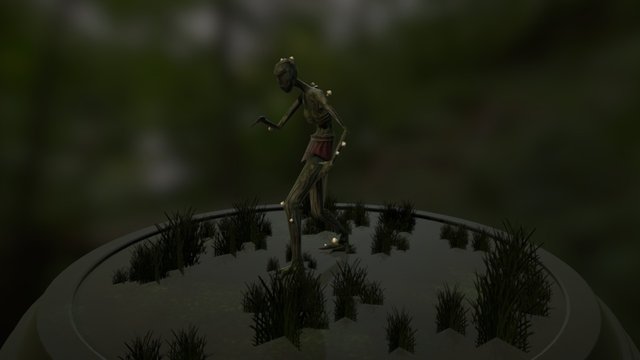 Forest Creature 3D Model