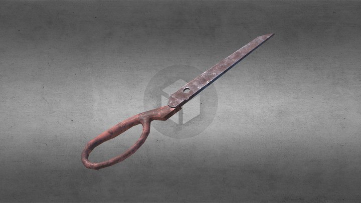 Scissor Blade 3D Model