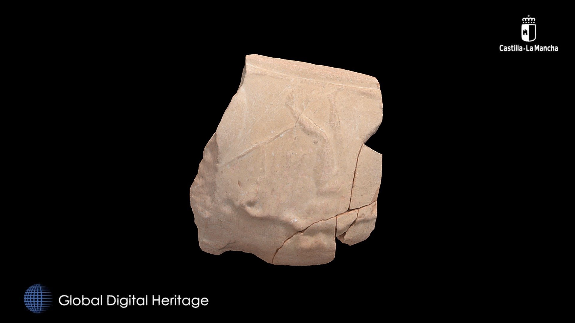 Attic Vase Fragment, Castilla-La Mancha, Spain