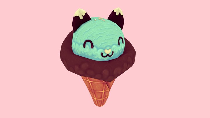 cute delicious 3D Model