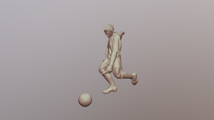 3D-model Soccer for 3D-printer 3D Model