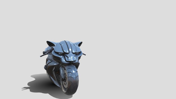 panther bike 3D Model