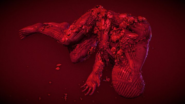 Scene from short film ISOLATION 3D Model