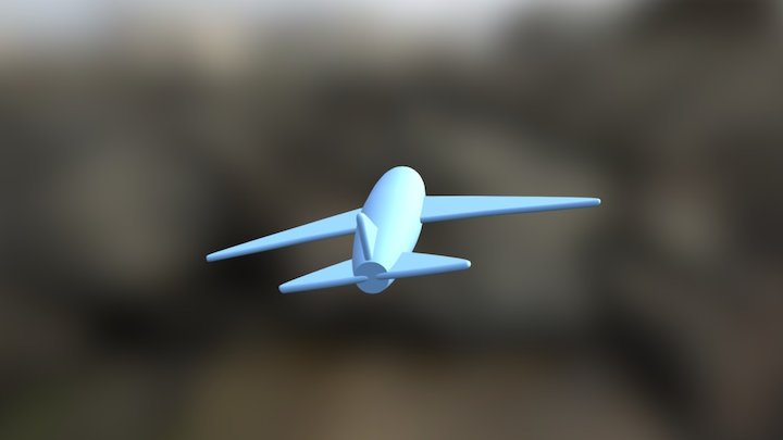 Simple Plane By Gravity 3D Model