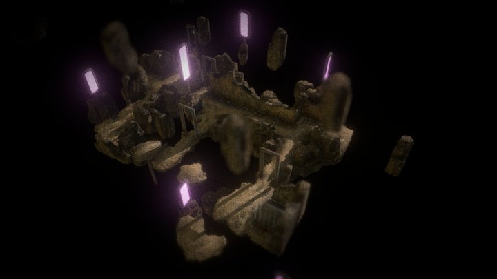 Limbo Prison - The Padre Game 3D Model