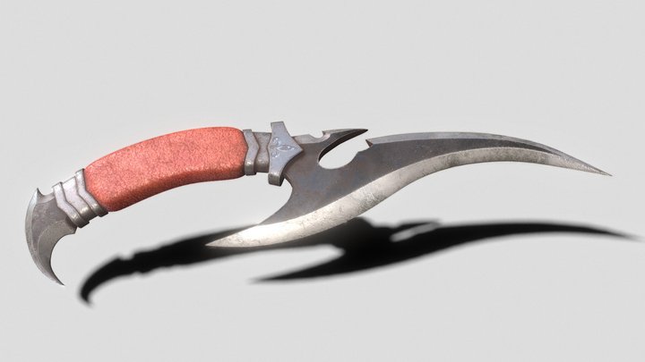 Cool Dagger 3D Model