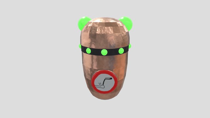 Chemical grenade 3D Model