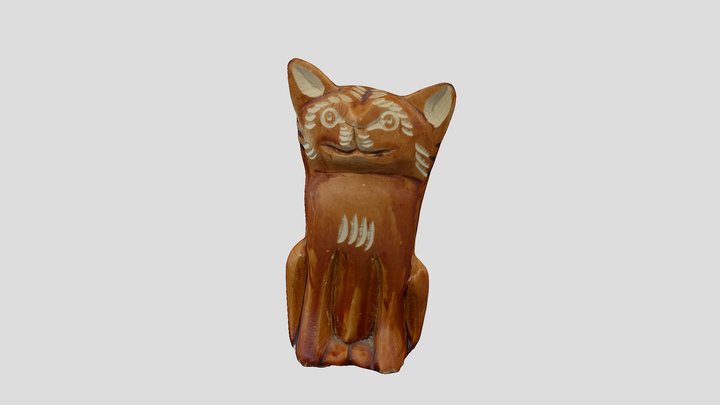 Cat from the D.R. 3D Model