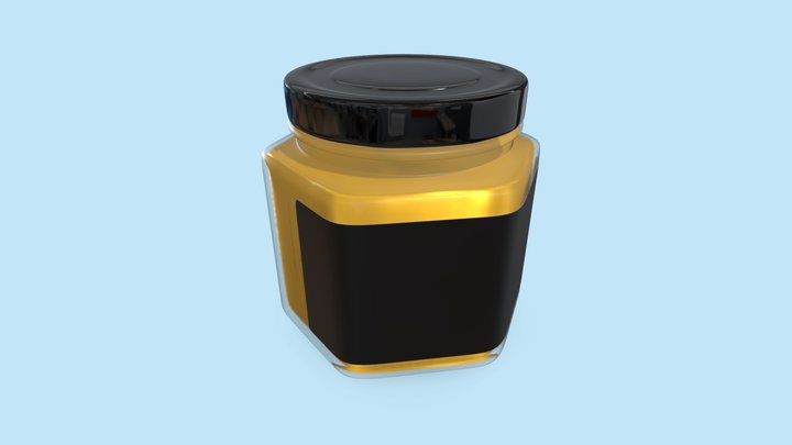 Honey jar 3D Model