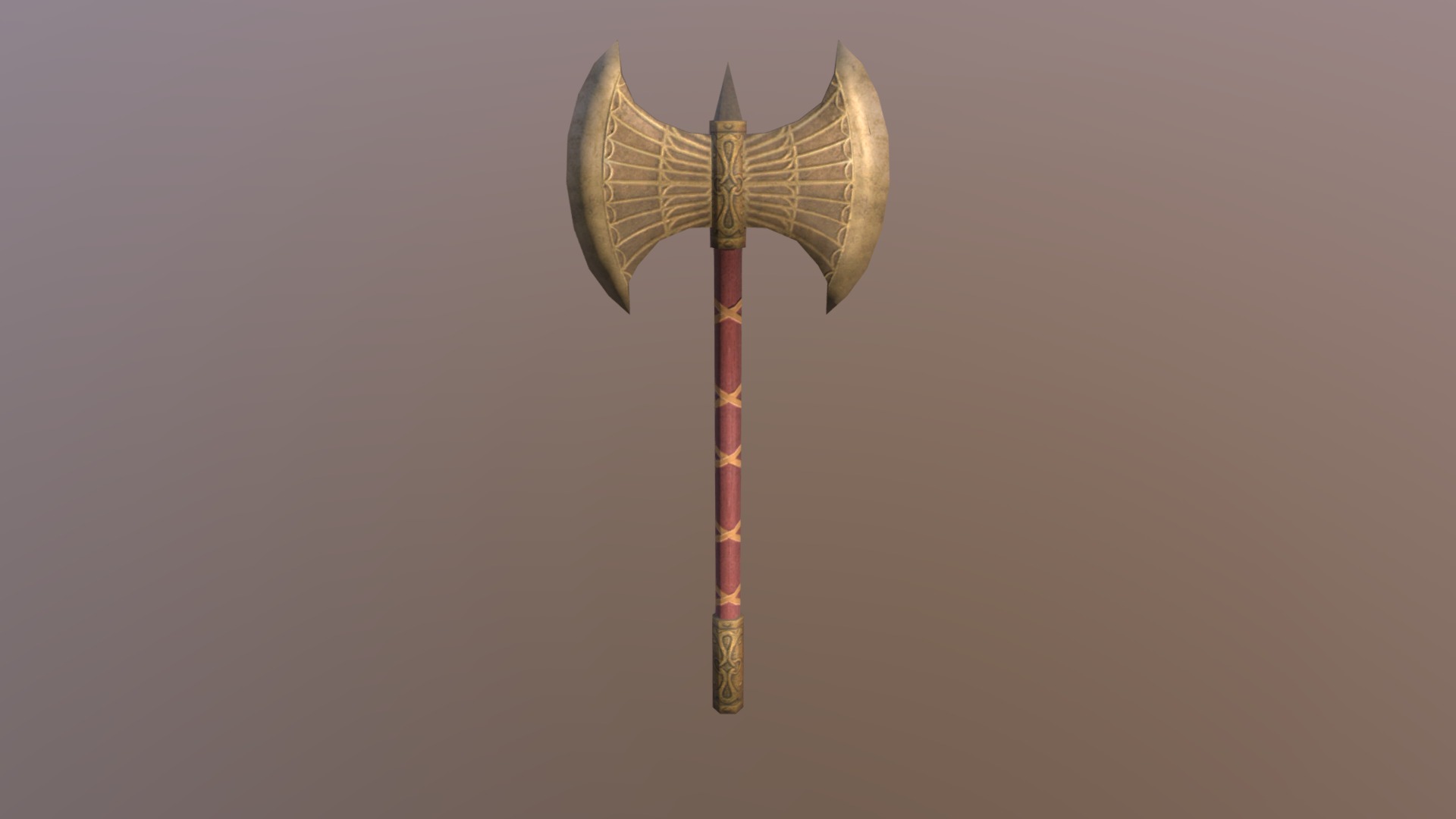 Battle Axe - Dead Rising - 3D model by Shawn Borsheim (@shawnborsheim ...