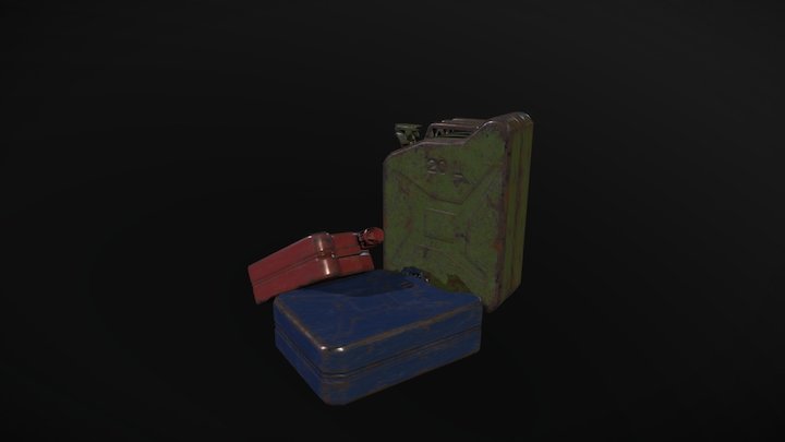 Canister 3D Model