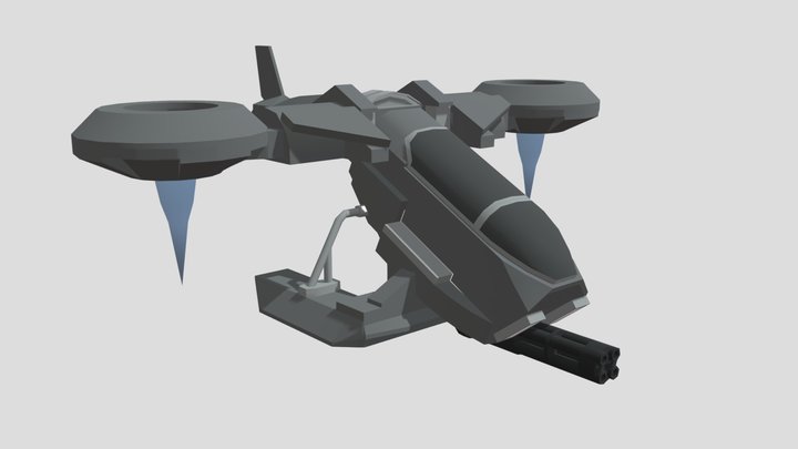 HALO MEGA UNSC Hornet (Legacy) 3D Model