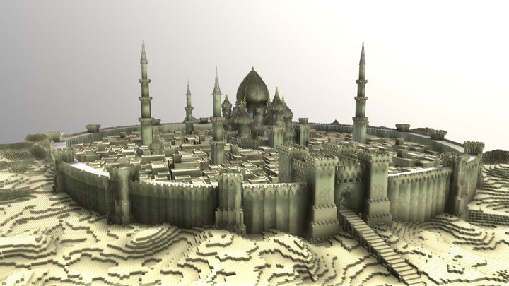Persia Town 3D Model