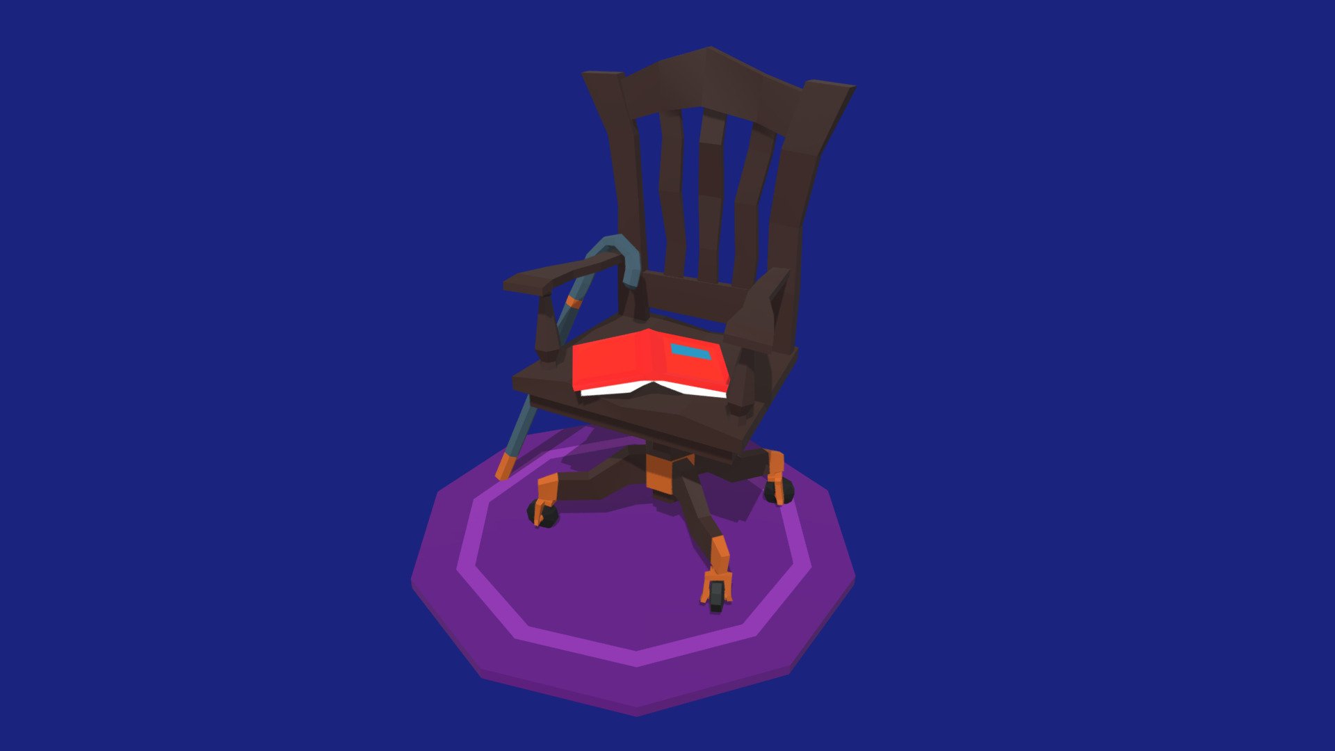 Wooden Office Chair