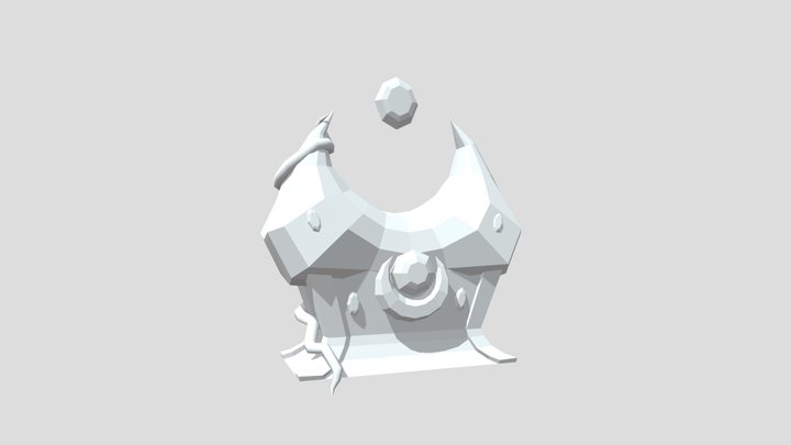 WoW Chest Model And Unwrap 3D Model
