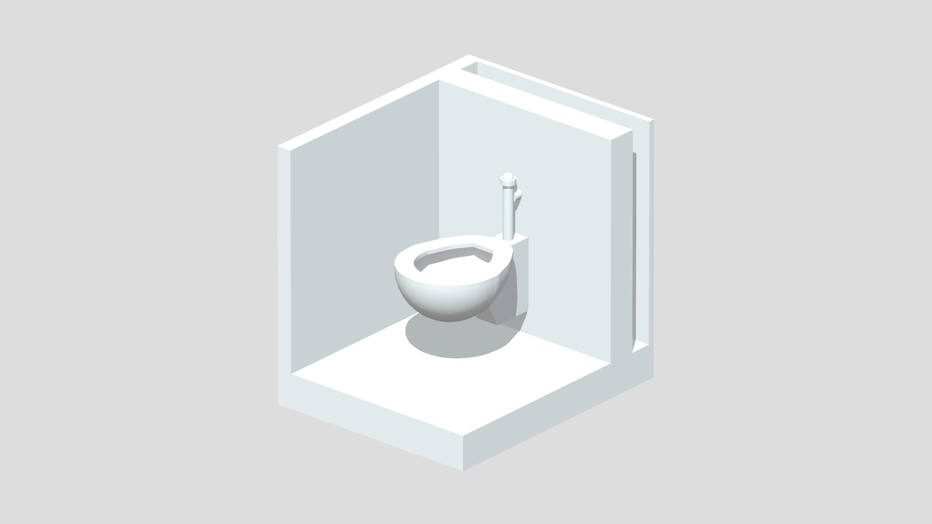 Toilet - 3D Model - 3D model by alvarogallego [cee31aa] - Sketchfab