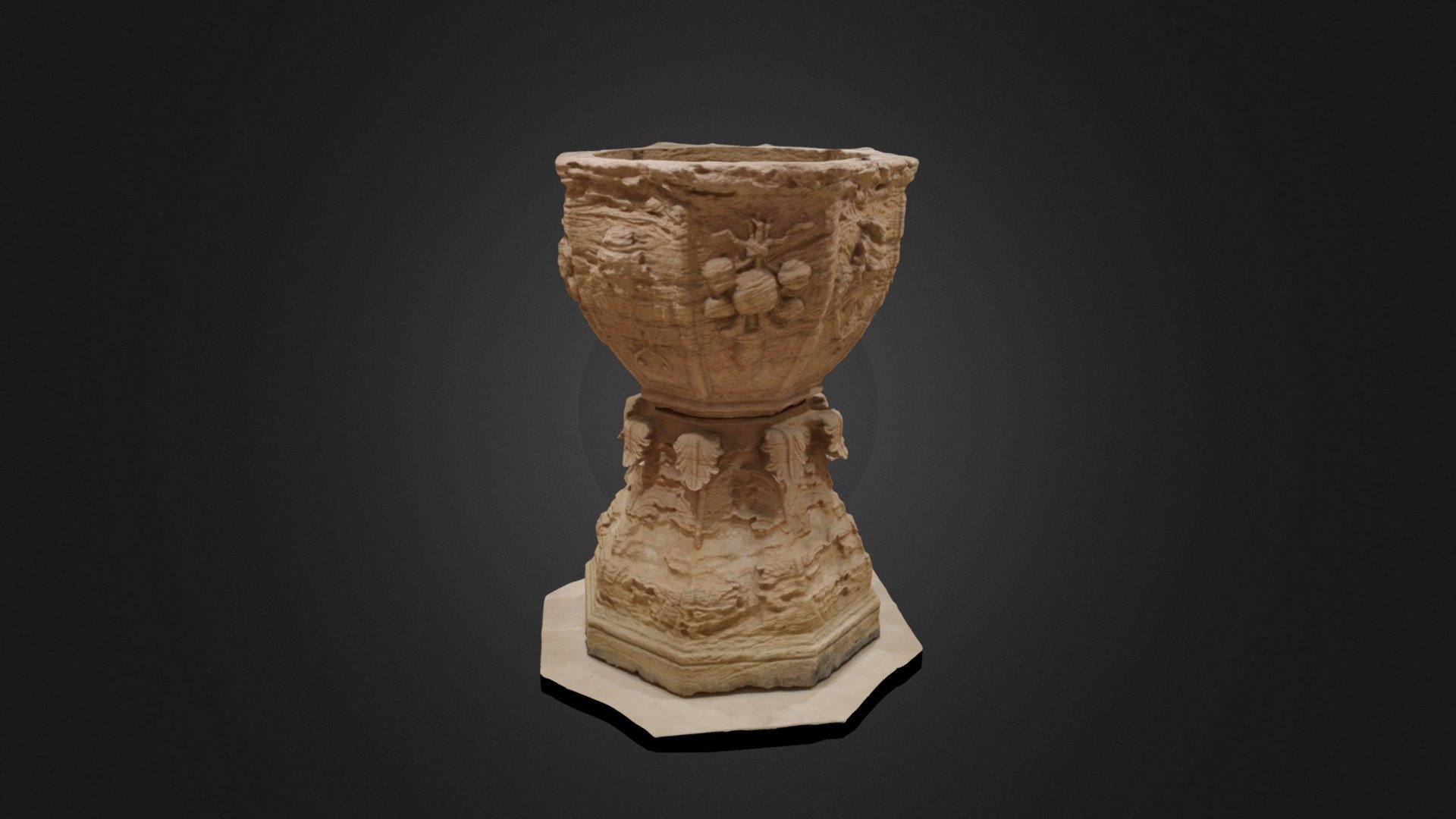 Pila Bautismal de 1560 - Museo Colmar
