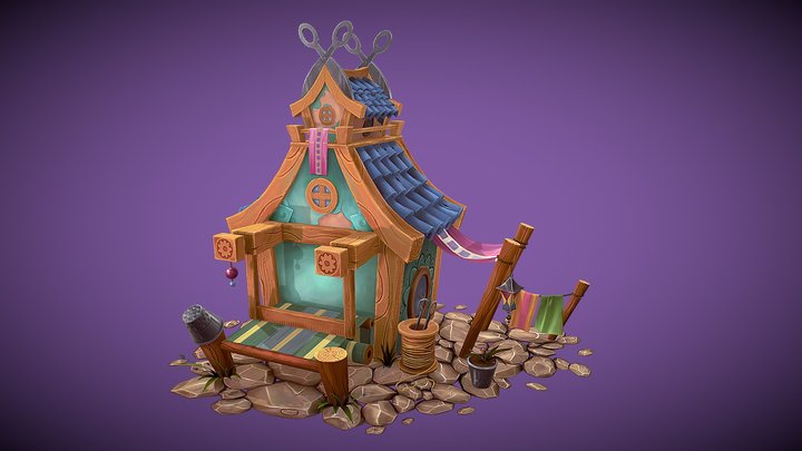 Sewing Workshop 3D Model