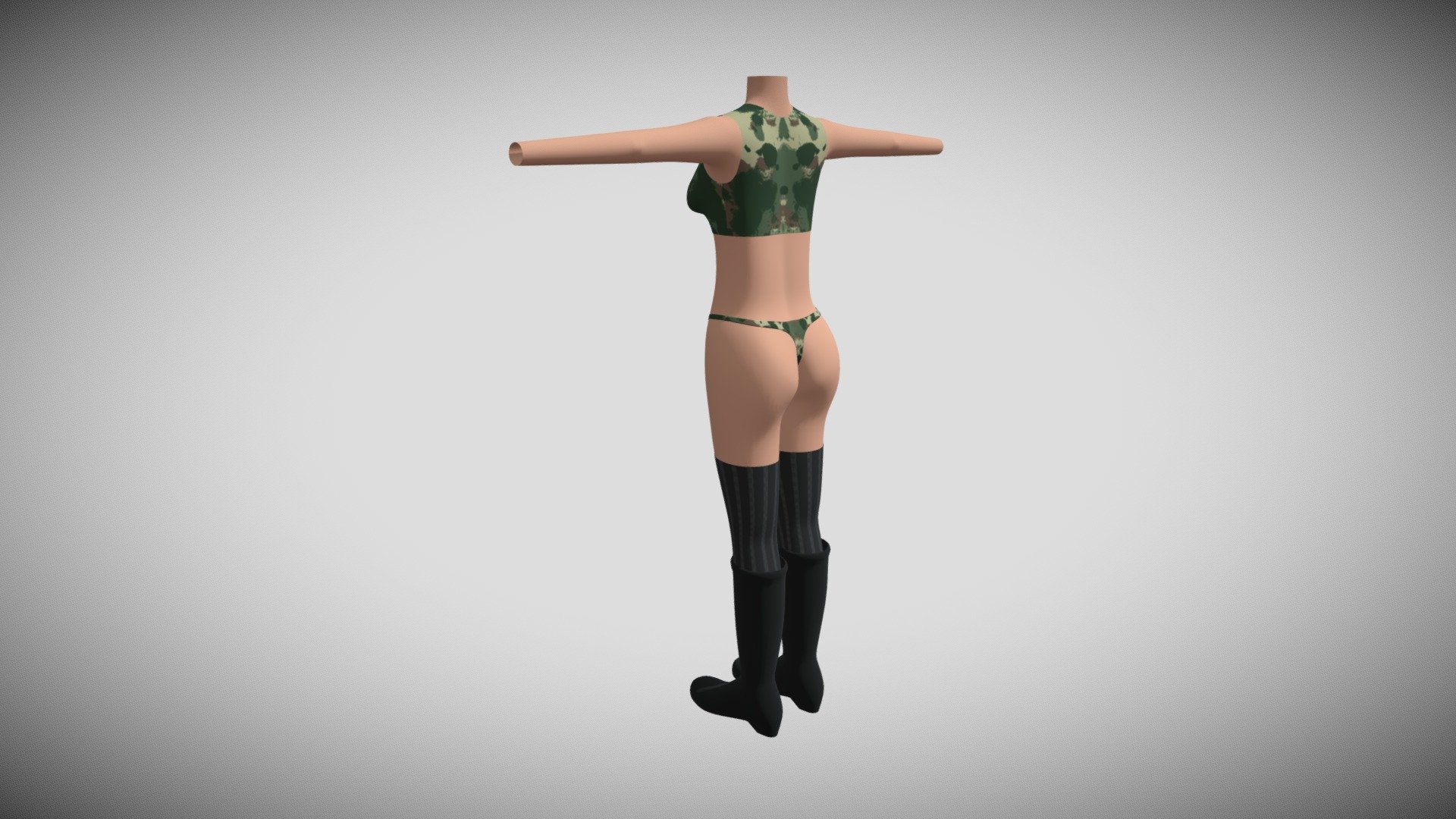 Sexy Female Character Body 3d Model By Manga Seahalvin Cee4118 Sketchfab