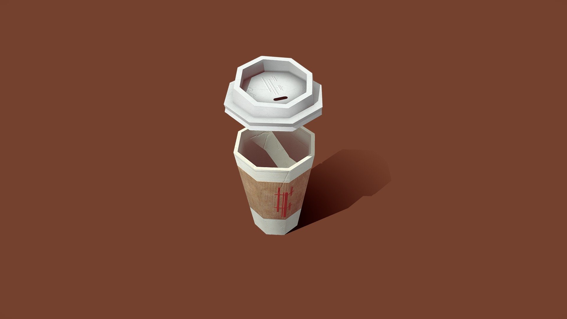 Paper Cup - Download Free 3D model by Just8 [cee4f55] - Sketchfab