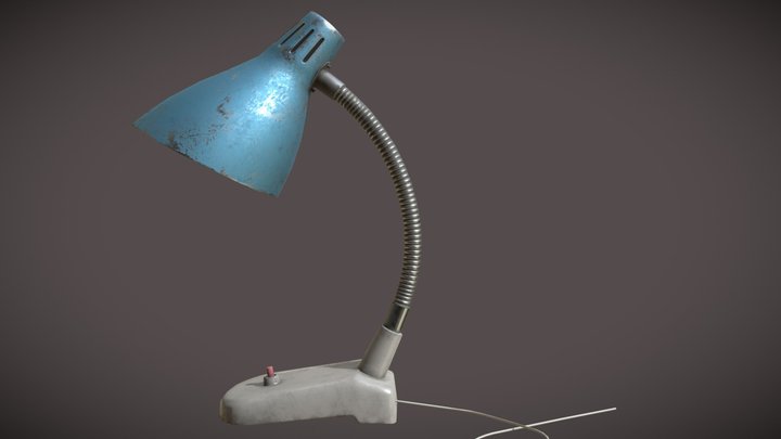SM_Lamp_02 3D Model