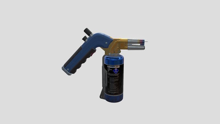Welding Torch 3D Model
