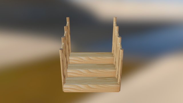 Stairs 3D Model