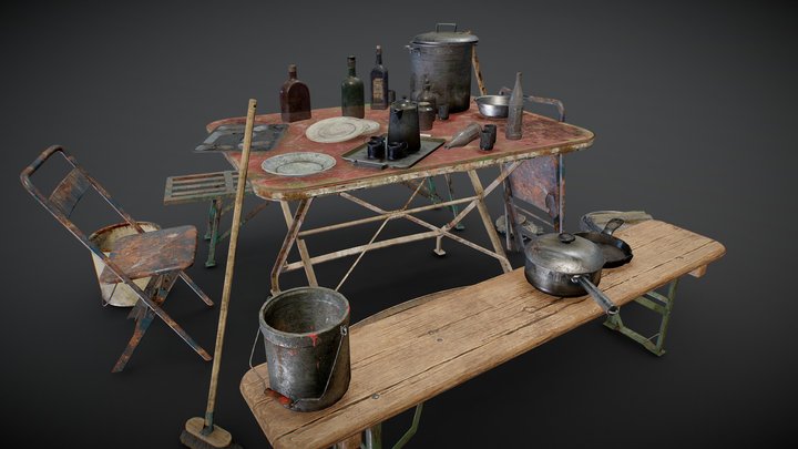 Refectory 3D Model