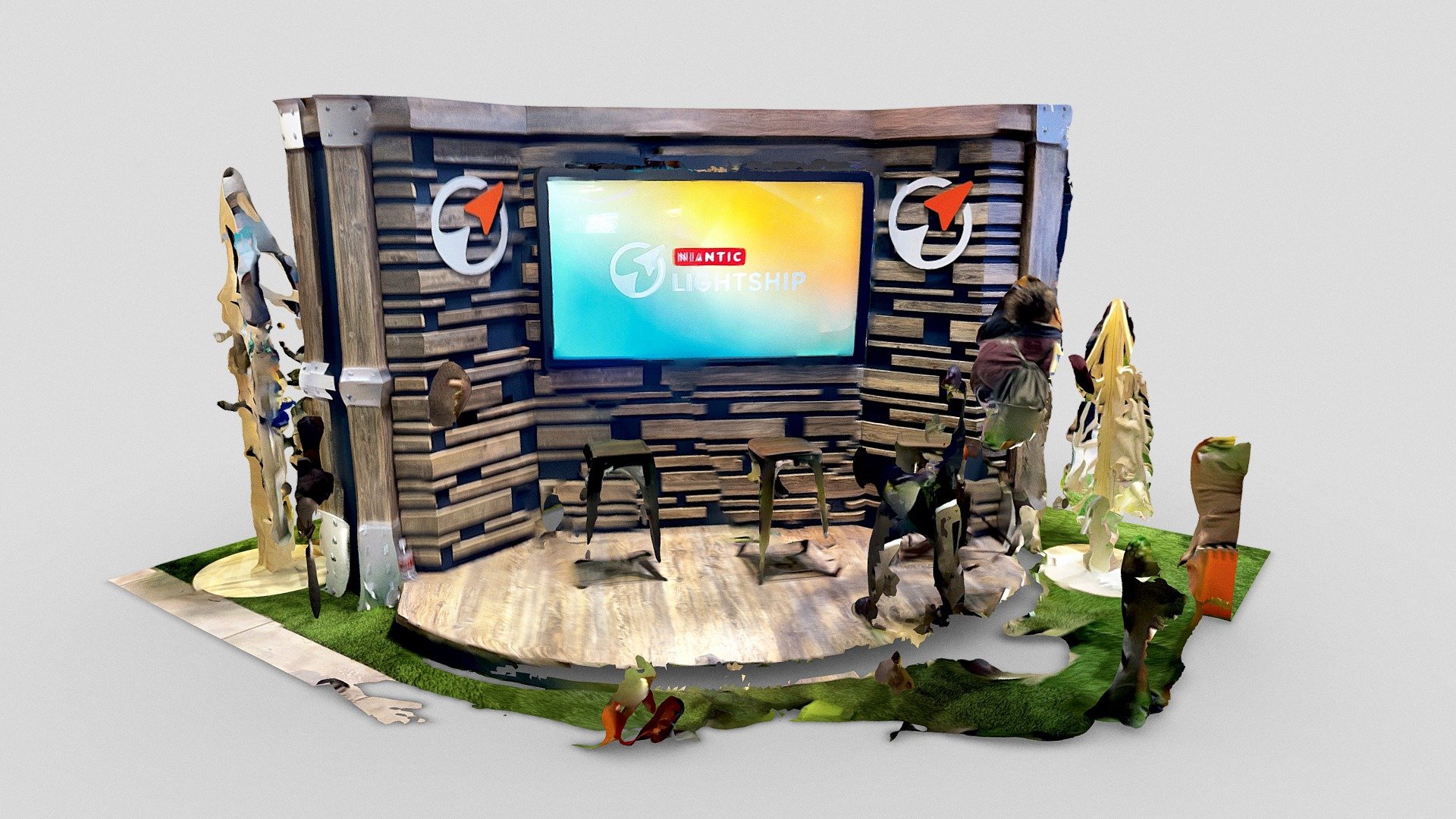 Day 313: Niantic's booth @AWE 2021, Santa Clara