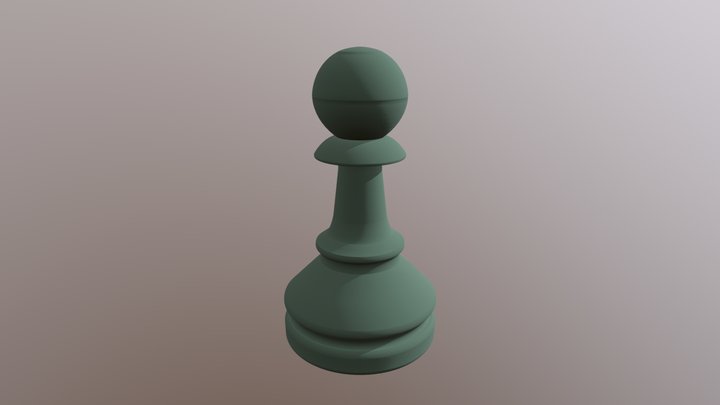 chess figure 3D Model