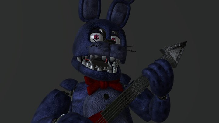 TMG Unwithered Bonnie 3D Model