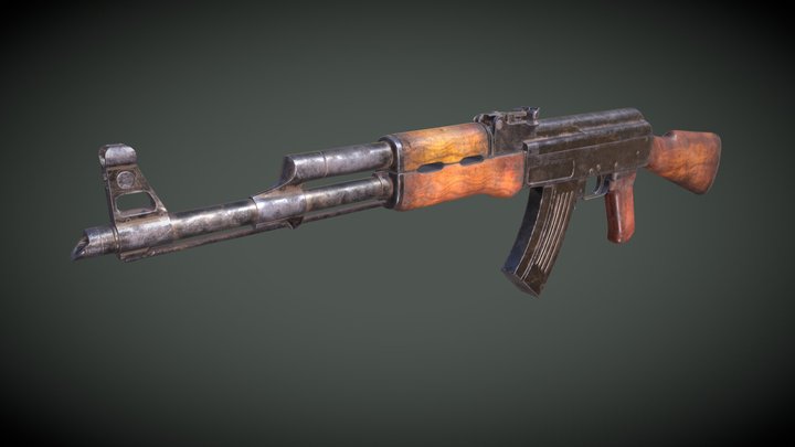 AK47 3D Model
