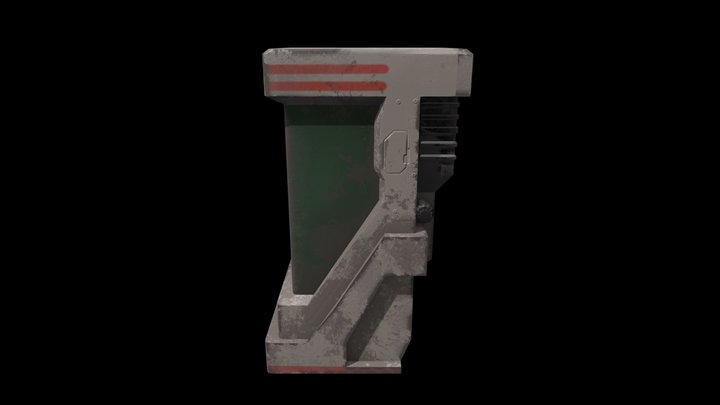Cryo Chamber 3D Model
